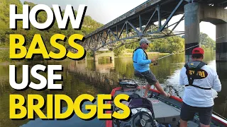 Don't Fish Bridges Without Knowing This | How Bass Use Bridges