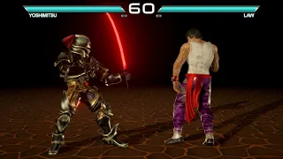 Tekken 3 Remake - Yoshimitsu vs Forest Law