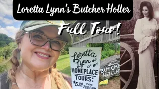 Step into Loretta Lynn's Childhood: A Complete Home Tour! Butcher Holler, Kentucky