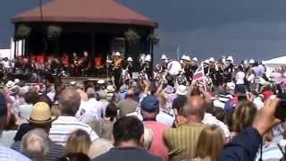 Royal Marines Band performance at Deal Memorial Bandstand, 2014