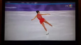 Mirai Nagasu Landing Her Triple Axel At The 2018 Olympics! History!