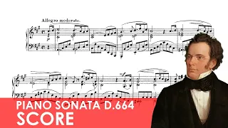 SCHUBERT Piano Sonata No. 13 in A major (Op. 120 / D.664) Score