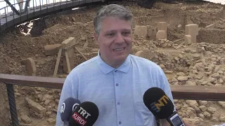 Yabancı öğrenciler Göbeklitepe'yi gezdi