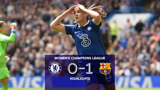 Chelsea v Barcelona (0-1) | Highlights | Women's Champions League