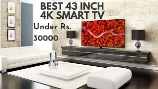 Best 43 Inch 4K Smart TV | Top 5 43 Inch Smart LED TV in 2023 | Best 43 Inch 4k Smart TV in India