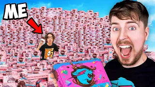 I Bought 10,000 MrBeast Chocolate Bars!