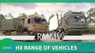 IDEX 2019: Rheinmetall MAN's HX Range of Vehicles