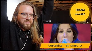 Full Reacción a Cuplerías - Diana Navarro | Subtitled in English | Reacción en Español