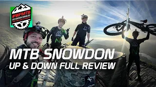 Mountain Biking up and down Mount Snowdon