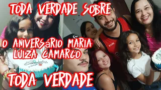 que realmente aconteceu no aniversário da filha do meu filho Wesley Camargo Maria Luiza Camargo