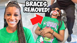 Yaya Finally Gets her Braces Removed!