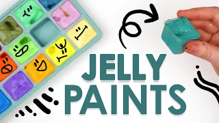 TRENDY or TRASH? - Trying Jelly Gouache Paints