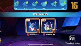 Angry birds transformers 15- Lord Megatron and General Optimus Prime Unlocked