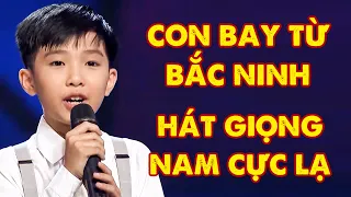 Nhí Bắc Ninh "SỐNG Ở CHÙA TỪ NHỎ" Khiến Cả Trường Quay "CỰC SỐC" Vì HÁT GIỌNG NAM NGHE QUÁ LẠ | THVL