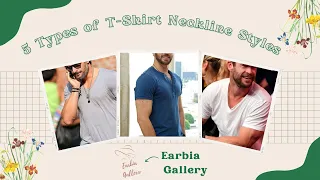 5 Types of T-Shirt Neckline Styles|| T-shirts for men with name