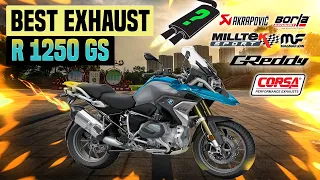 BMW R1250GS Exhaust Sound 🔥 Review,Upgrade,Mods,Arrow,Akrapovic,Remus,Yoshimura,SCProject,Stock +