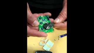 Garage Door Remote - How to change the batteries