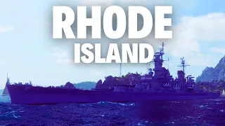 ПОГРАВ на RHODE ISLAND | World of Warships УКРАЇНСЬКОЮ