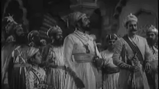 Shivaji Maharaj confronts Aurangzeb