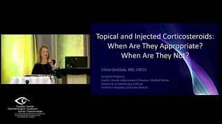 Corticosteroids for Non-Infectious Uveitis by Dr. Chloe Gottlieb @ COS2018