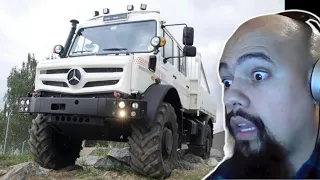 American Reacting to New Mercedes UNIMOG "Ultimate OFFROAD machine"