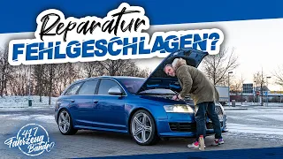 Öl auffüllen, Sprit kontrollieren | Zwei Idioten tanken Öl | Audi RS6 V10 nur was für superreiche ?