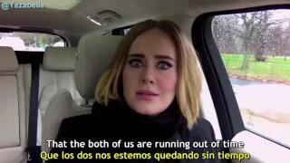 Adele Carpool Karaoke「Sub Español」P. 1 | By Carolina Amao