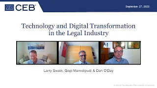 Technology and Digital Transformation in the Legal Industry