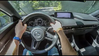 Mazda 3 IV | 4K POV Test Drive #267 Joe Black
