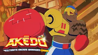 Mutant Boxer  | AKEDO: Ultimate Arcade Warriors | Cartoons For Kids