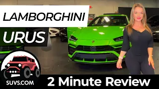 2022 Lamborghini Urus - 2 Minute Review - SUVS.com