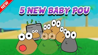 UPDATE - *5 NEW BADGES* in Find The Baby Pou - ROBLOX
