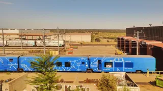 Talleres Talgo - Las Matas : locomotora Travca + primer tren dual de hidrógeno de España
