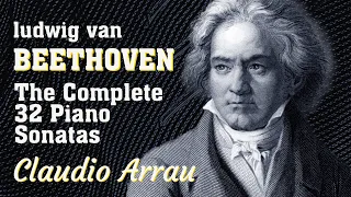 L. V. BEETHOVEN. Complete 32 Piano Sonatas. Claudio Arrau.