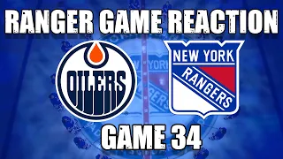 New York Rangers Win 4-1 Against The Edmonton Oilers! Ranger Game Reaction (34)