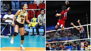 TOP 10 Monsters of the Vertical Jump in Volleyball (HD)