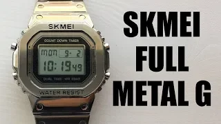$22 Super Value! Skmei "Full Metal G" 1456 Review & Comparison With The Real Deal - Perth WAtch #273