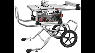 Review SKILSAW SPT99-11 10 Inch Heavy Duty Worm Drive Table Saw  2021