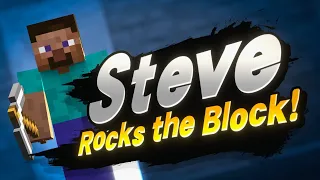 Super Smash Bros. Ultimate - Official Minecraft Steve Reveal Trailer