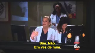 Grey's Anatomy 11.12 Arizona e Hermann e Amelia e Stephanie Legendado