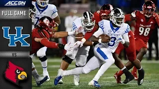 Kentucky vs. Louisville Full Game | 2018 ACC Football