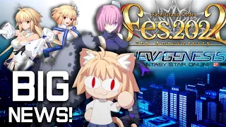 HUGE NEWS Came From Fate GO Fes 2022!! TYPE-MOON 'S BEST EVENT!