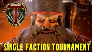 Late Night Single Faction Tourney | Faction Mains RISE! - Total War Warhammer 3