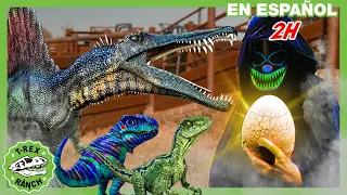 ¡EL HOMBRE MALVADO CONTRA LOS DINOSAURIOS! Despedida al Despicable G | Videos de dinosaurios