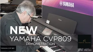 YAMAHA Clavinova CVP-809 Digital Piano Demonstration