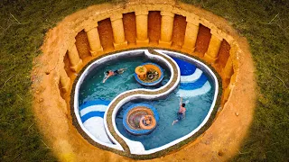 He Build Underground House And Water Slide Into Giant Swimming Pool That Saved 1 Million Dollars