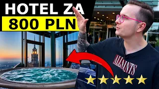 NAJWYŻEJ POŁOŻONY BASEN W POLSCE - JAK WYGLĄDA HOTEL INTERCONTINENTAL WARSZAWA?