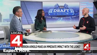 Discussing Detroit Lions first-round pick Terrion Arnold and what's next in the draft