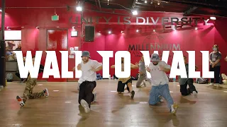 Chris Brown - Wall To Wall | Tobias & the EZtwins Choreography I LA Class Footage