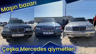 Çeşka mercedesin qiymətləri, Sumqayit masin bazarinda W202 qiymetleri